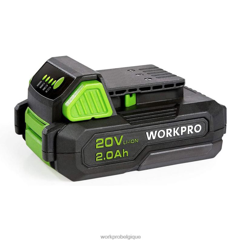 WORKPROBatterie lithium-ion 20 V 2,0 Ah N4DL218 outil WORKPROBatterie lithium-ion 20 V 2,0 Ah N4DL218 outil
